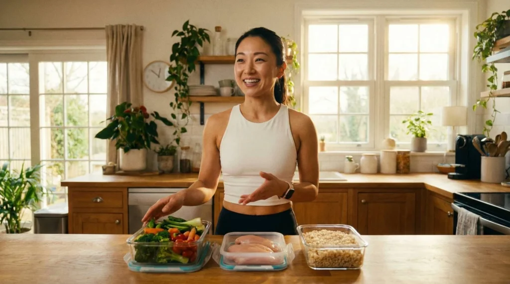 筋トレ初心者のための健康的な食事管理とトレーナー