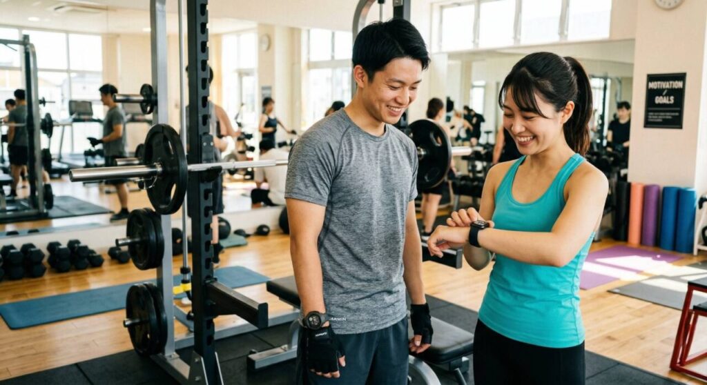 筋トレの目的と時間を決めてジムで準備をする初心者