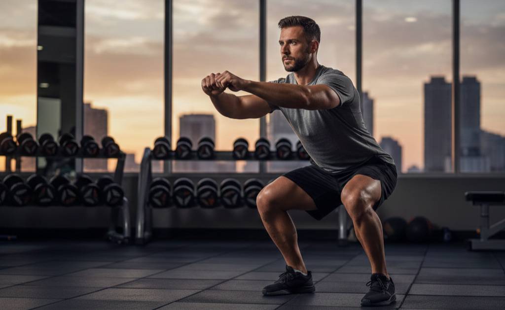 スクワット 正しいフォーム 手順