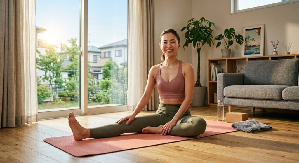 完璧主義を捨てて週2回の自宅筋トレを習慣化し、自信を手に入れたトレーニー