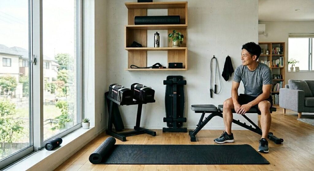 自宅を一生無料のプライベートジムに変えるおすすめの家トレグッズ